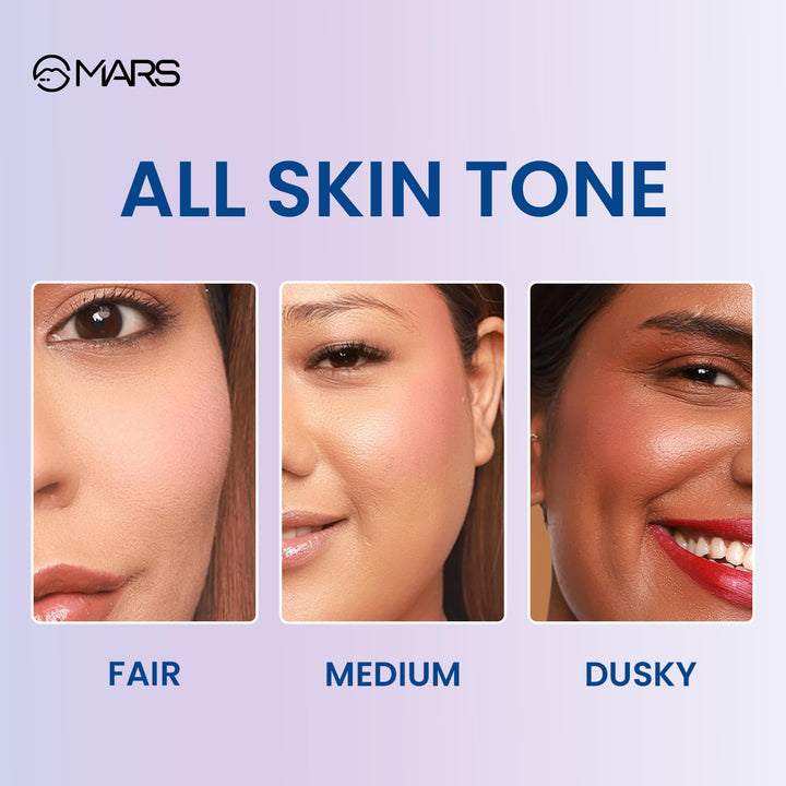 Mars Oil Blotter Gel Compact for Poreless Effect with Applicator - 5 G ...