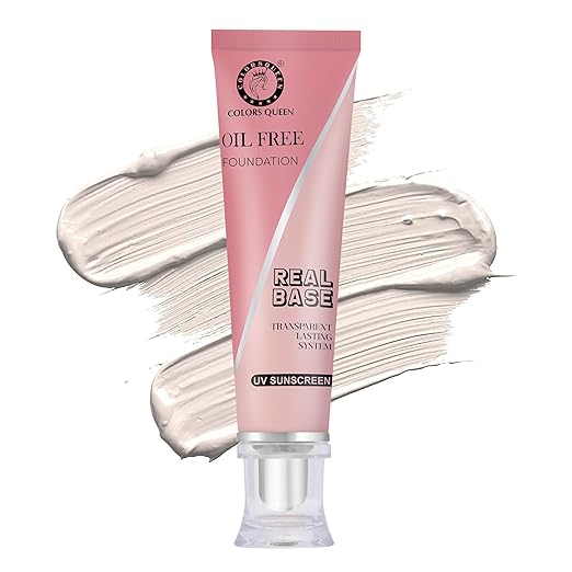 Colors Queen Real Base Oil Free Foundation Natural - 40 ml