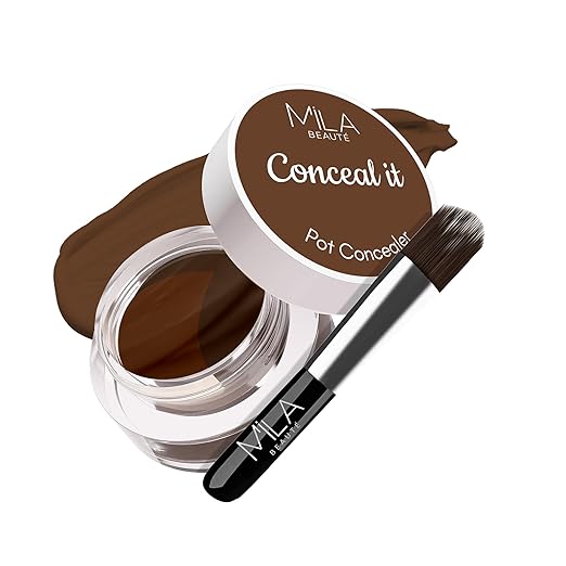 Mila Beaute Conceal It Pot Concealer 10 Rich Coco - 4 gms