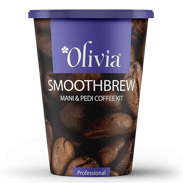 Olivia Smoothbrew Mani & Pedi Coffee Kit -50 gms