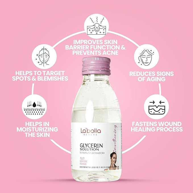 Labolia Cosmetics Labolia Beaute Glycerin Solution For Healthy - 50 ml (Pack of 3 ...