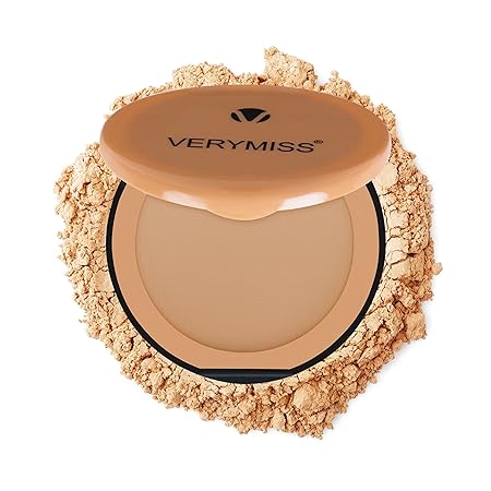 Verymiss Natural Glow Compact Powder 02 Light Beige - 9 gms