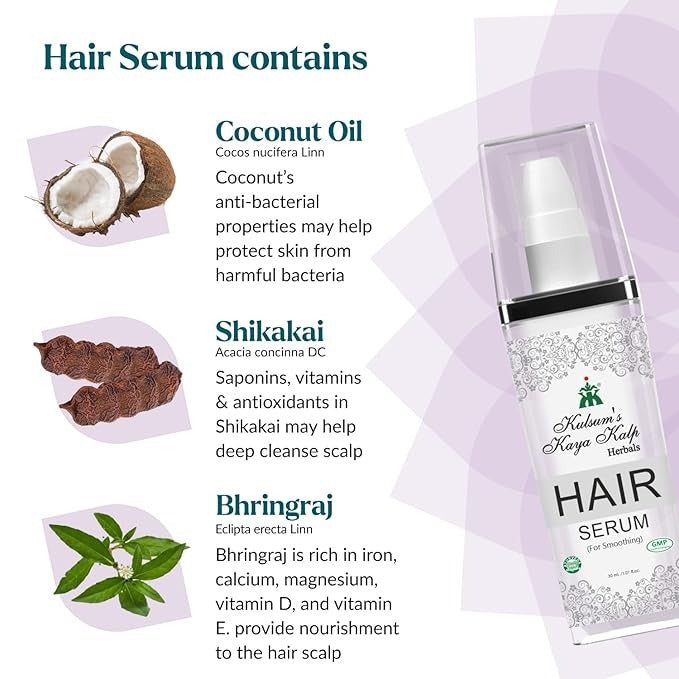 Kulsum's Kaya Kalp Herbals Hair Serum - 30 ml