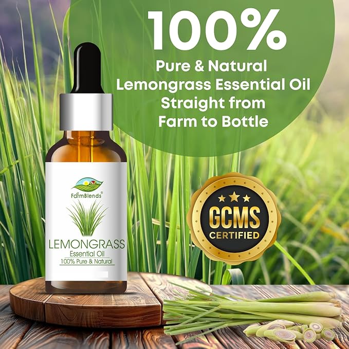 Farm Blends Lemongrass Essential Oil - 15 ml