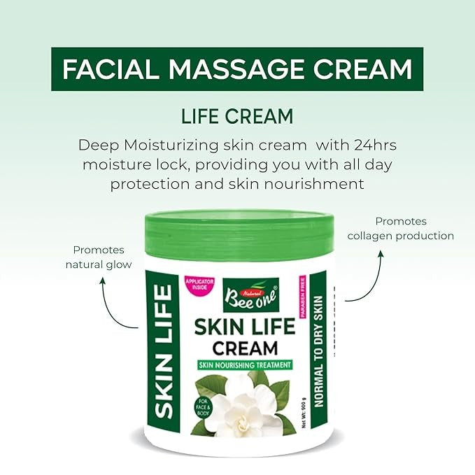 Bee One Life Premium Massage Cream - 900 ml