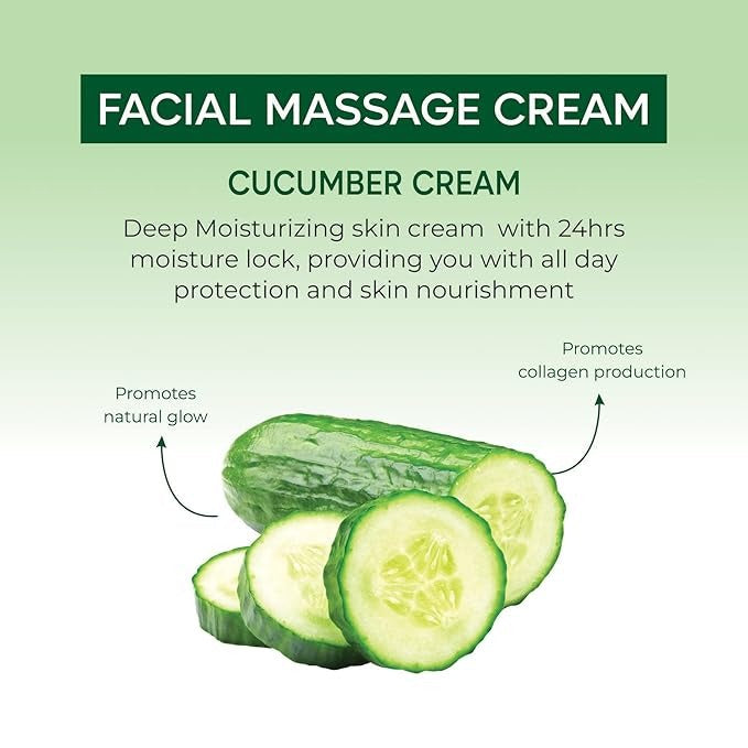 Beeone Cucumber Massage Cream - 900 ml