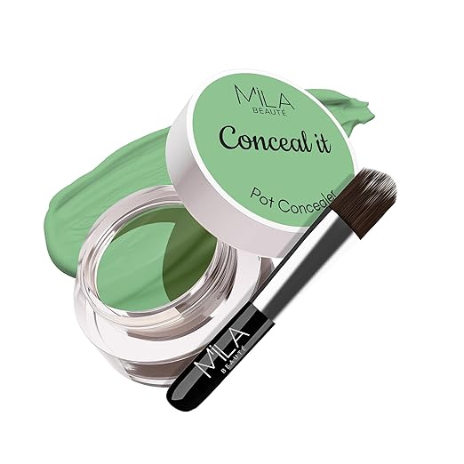 Mila Beaute Conceal It Pot Concealer 11 Green Corrector - 4 gms