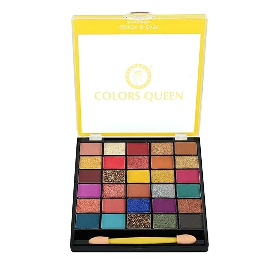 Colors Queen Quick & Easy Eyeshadow Palette Multicolor 01 - 18 gms