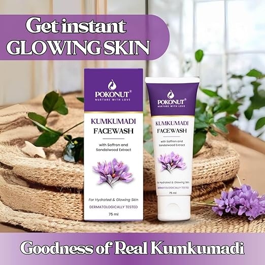 Pokonut Kumkumadi Facewash - 75 ml