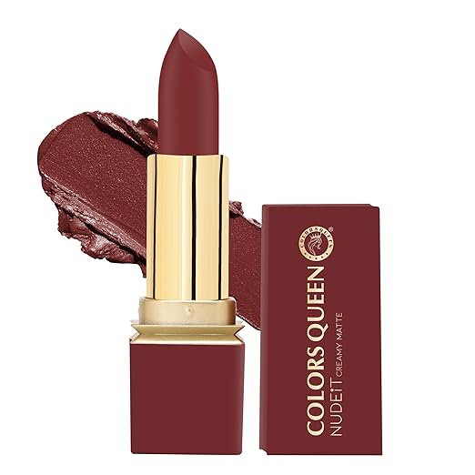 Colors Queen Lipstick 08 Crimson Red (Matte) - 4 gms