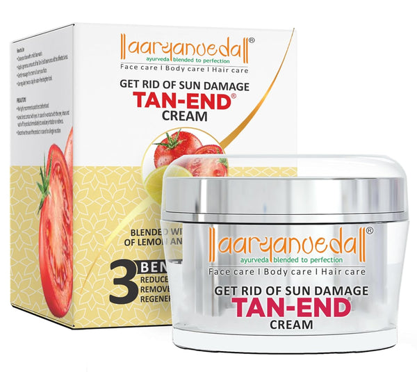 Aaryanveda Tanend Face Cream For Fairness Tan Removal & Anti Oxidant - 50 gms