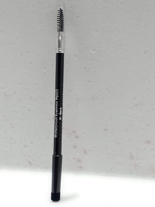 Miss Claire Waterproof Eyebrow Pencil 01 Mascara Brush Black - 1.4 gms