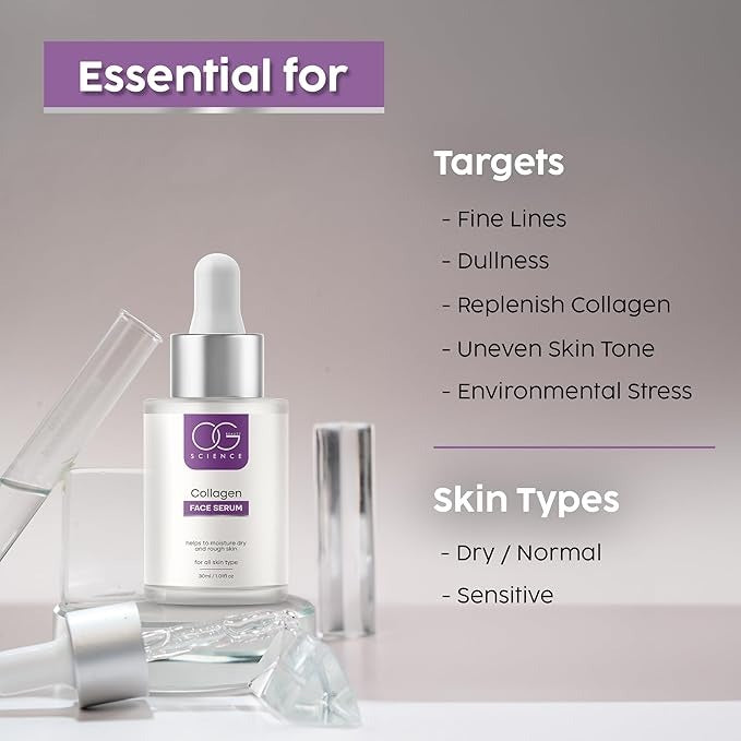 OG BEAUTY Science Collagen Face Serum - 30 ml