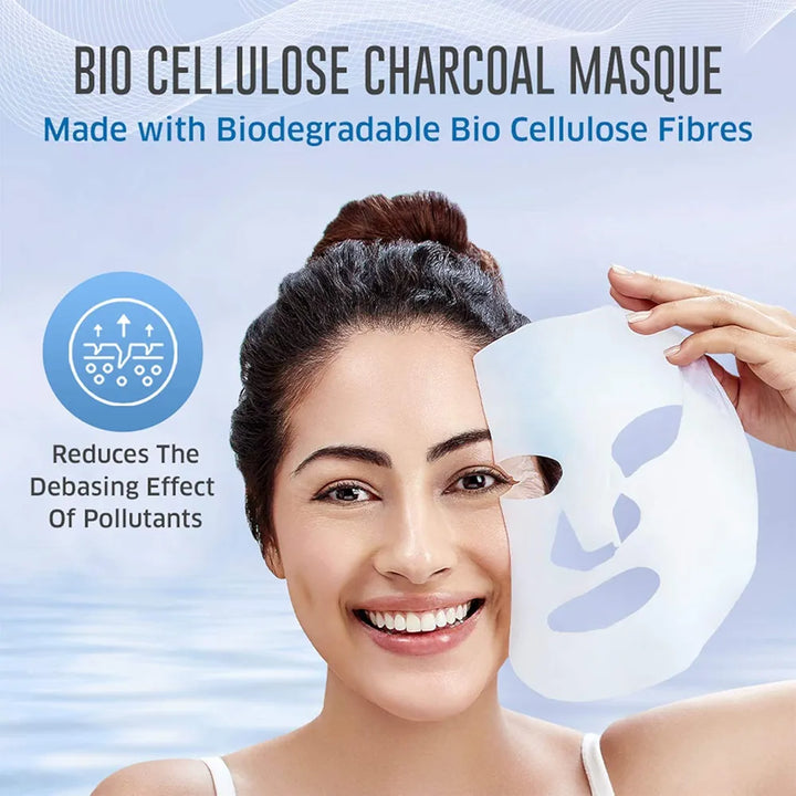 Dermafique Bio Cellulose Charcoal Face Mask
