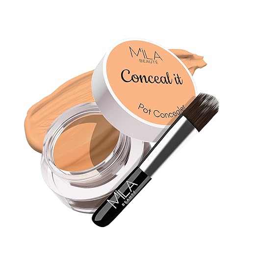 Mila Beaute Conceal It Pot Concealer 06 Natural Nude - 4 gms