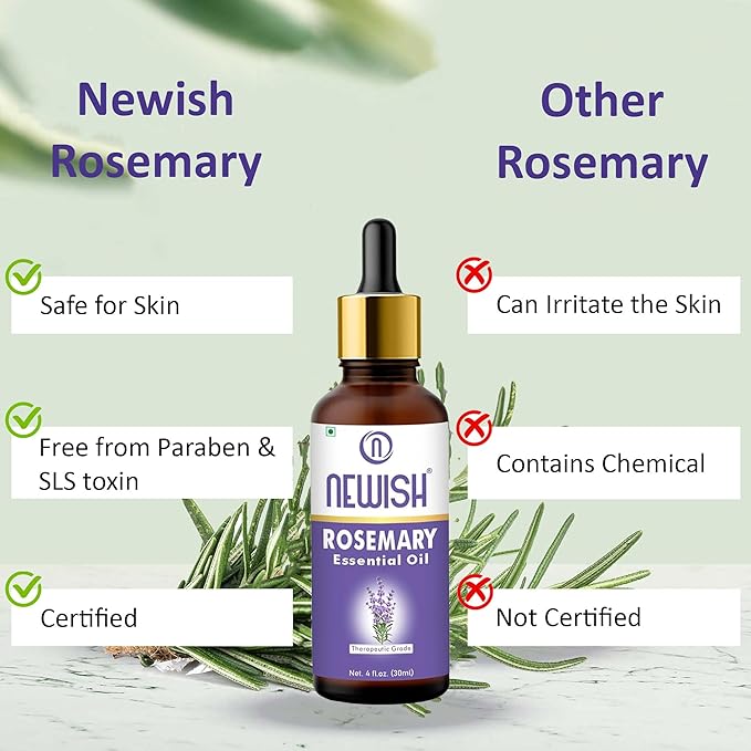 Newish Pure Rosemary Essential Oil - 30 ml