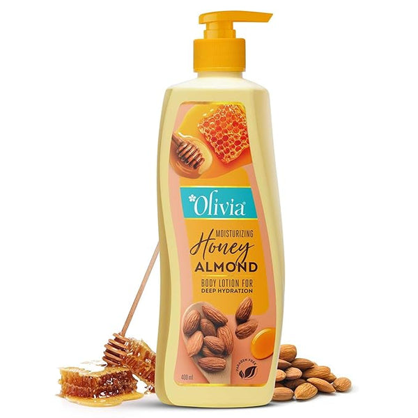 Olivia Honey Almond Deep Hydration Body Lotion - 400 ml