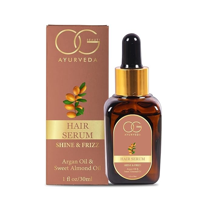 OG BEAUTY Ayurveda Shine & Frizz Hair Serum - 30 ml