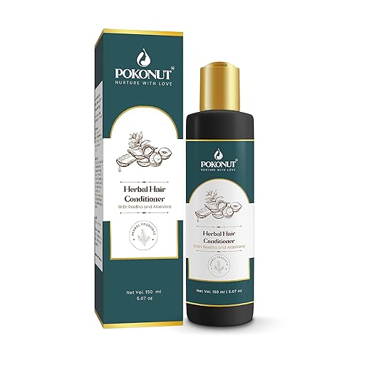 Pokonut Herbal Hair Conditioner with Argan Oil - 150 ml