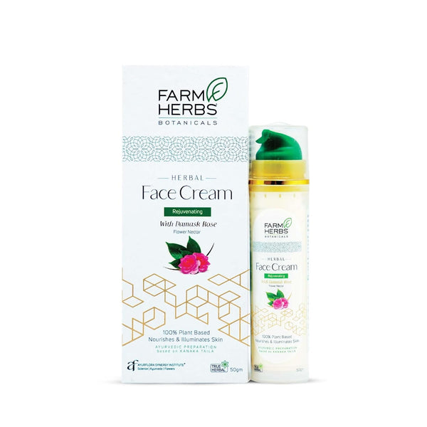 Farmherbs 100% Herbal Face Cream - 50 gms