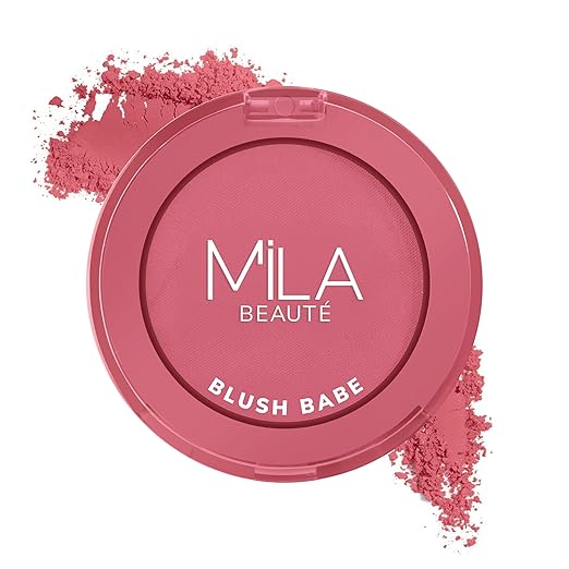 Mila Beaute Blush Babe Powder Blush Berry Punch - 5 gms