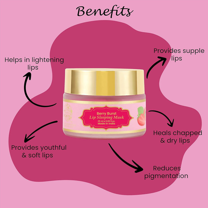 Ryllz Essentials Berry Burst Lip Sleeping Mask - 25 ml
