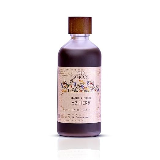 Old School Rituals 63-Herb Hair Elixir Anti-Dandruff Hair Oil - 100 ml