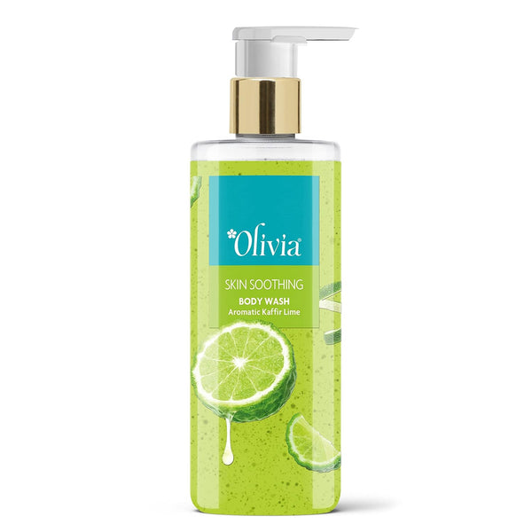 Olivia Body Wash Skin Soothing Gel Wash With Aromatic Kaffir - 250 ml