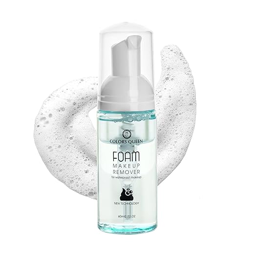 Colors Queen Foam Makeup Remover Liquid Blue - 60 ml