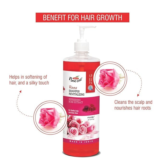 Bee One Rose Shampoo - 1100 ml