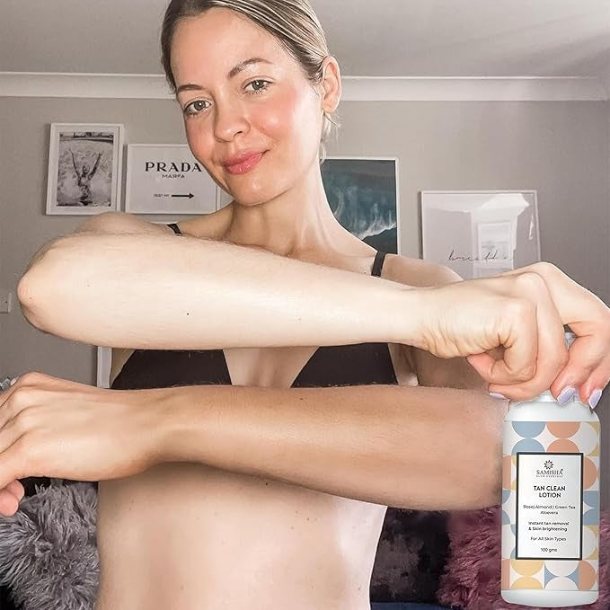 Samisha Instant Tan Removal Cream - 100 gms