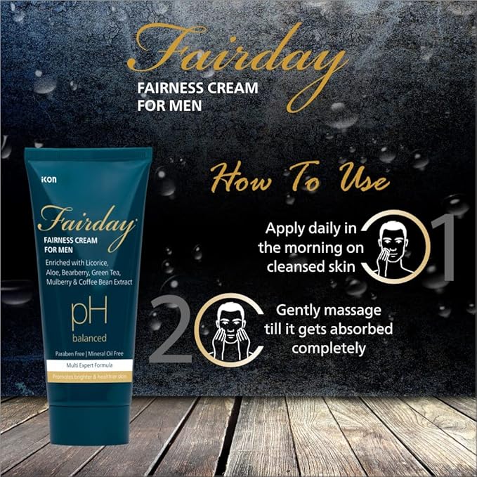 Pearldew Fairday Fairness Cream for Men - 50 Gms