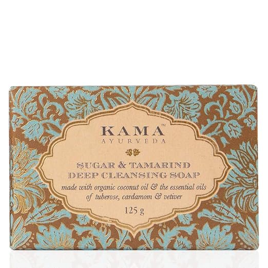 Kama Ayurveda Ayurvedic Deep Cleansing Soap, Sugar and Tamarind - 125 gms