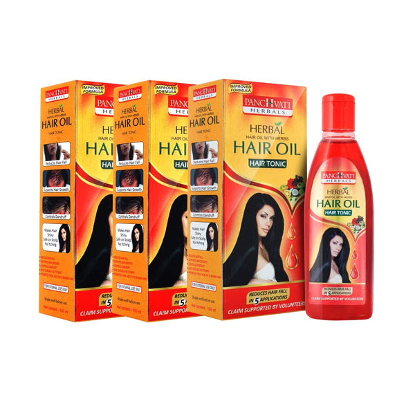 Panchvati Herbals Hair Oil - 100 ml Pack of 3