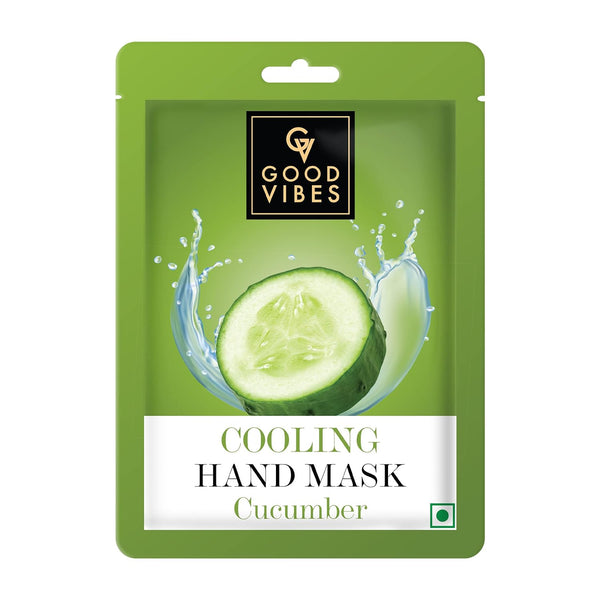 Good Vibes Cucumber Cooling Hand Mask - 1 pair