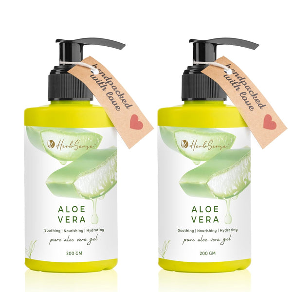 Herbsense Aloe Vera Gel - 200 gms (Pack of2)