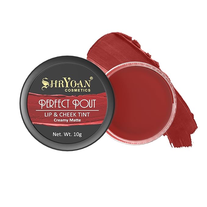 Shryoan Perfect Pout Lip and Cheek Tint Creamy Matte Shade 05 - 10 gms ...