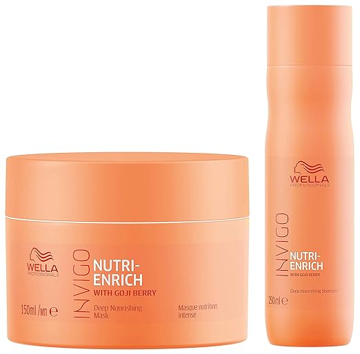 Wella Professionals INVIGO Nutri Enrich Deep Nourishing Mask & Shampoo Combo