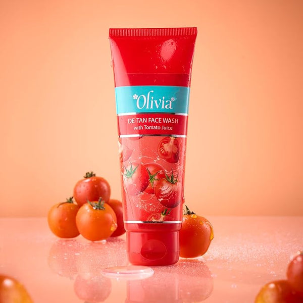 Olivia De Tan Face Wash with Tomato Juice - 50 gms