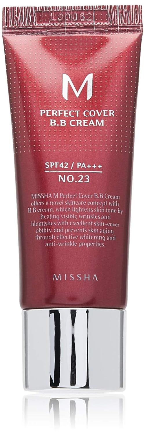 Missha M Perfect Cover BB Cream Spf42 Pa+++(No 23 - Natural Beige) - 20 ml