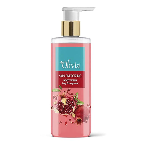 Olivia Body Wash Skin Energizing Shower Gel With Juicy Pomegranate - 250 ml