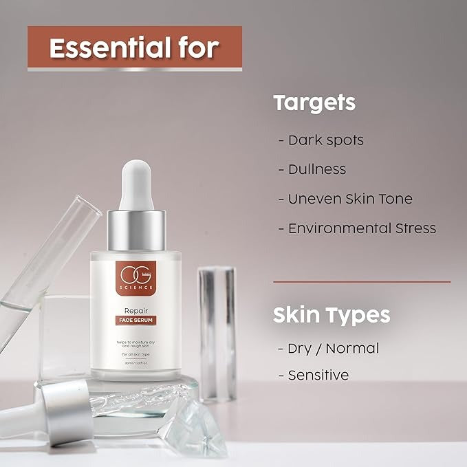 OG BEAUTY Science Skin Repair Face Serum - 30 ml