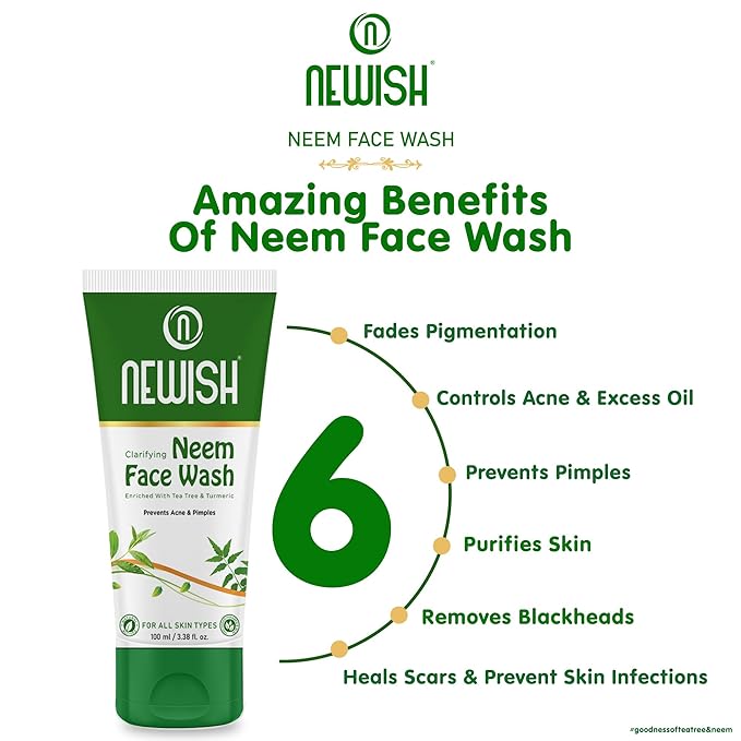 Newish Neem Face Wash - 100 ml