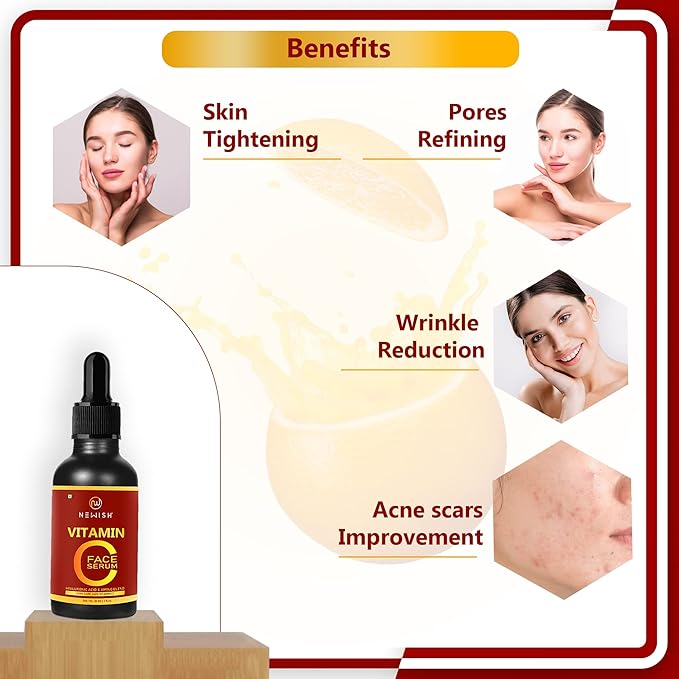 Newish 40% Vitamin C Daily Face Serum - 30 ml