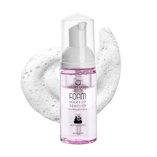 Colors Queen Foam Makeup Remover Liquid Pink - 60 ml