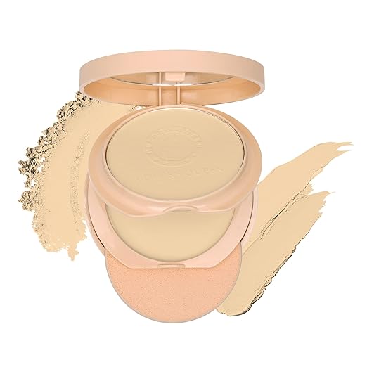 Colors Queen Perfect Look Oil Control Matte Compact Powder 03 Warm Nude - 18 gms