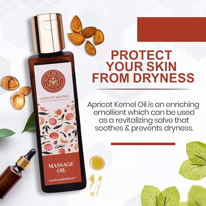 Luxuriate Apricot Kernel Oil Massage Oil - 100 ml