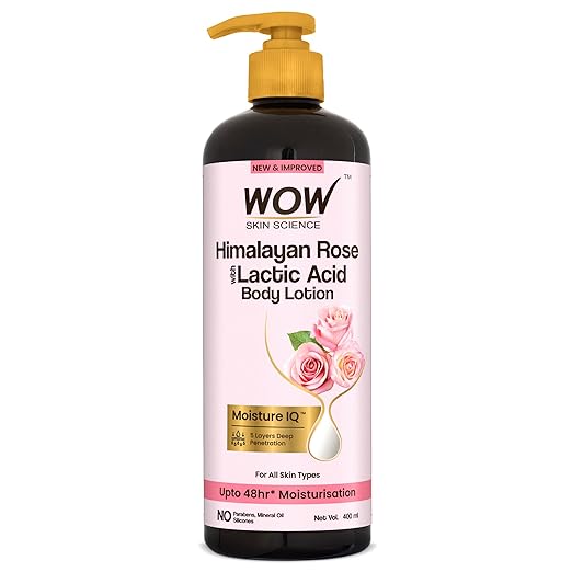 Wow Skin Science Himalayan Rose Body Lotion - 400 ml