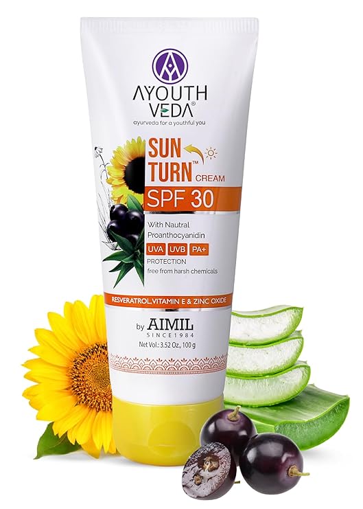 Ayouthveda Sunscreen Turn Cream - 100 gms