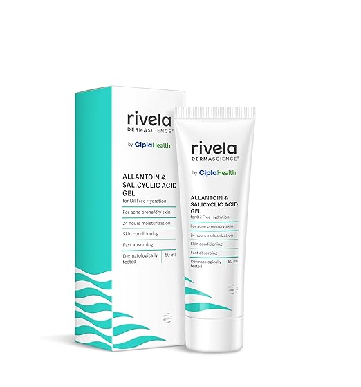 Rivela Dermascience By Cipla 24 hours Oil Free Gel Moisturizer - 50 gms